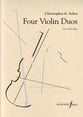 Four Violin Duos cover